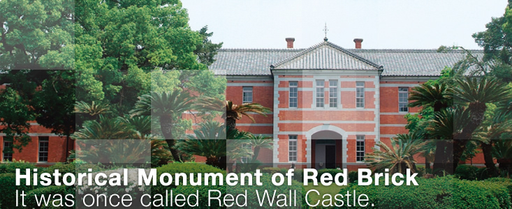 Historical Monument of Red Blick It was once called Red Wall Castle.